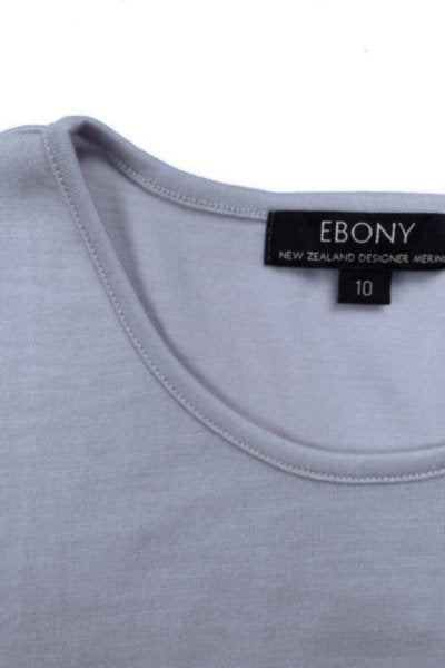 EBONY_WOMENS 100% MERINO (210) LONG SLEEVE CREW TOP DUSK BLUE _ WOMENS 100% MERINO (210) LONG SLEEVE CREW TOP DUSK BLUE _ Ebony Boutique NZ
