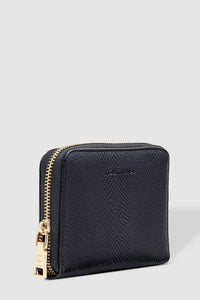 LOUENHIDE_EDEN WALLET LIZARD BLACK _ _ Ebony Boutique NZ