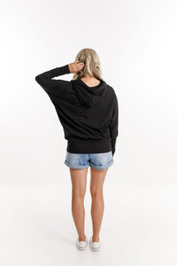 HOME-LEE_ELLEN TEE BLACK _ _ Ebony Boutique NZ