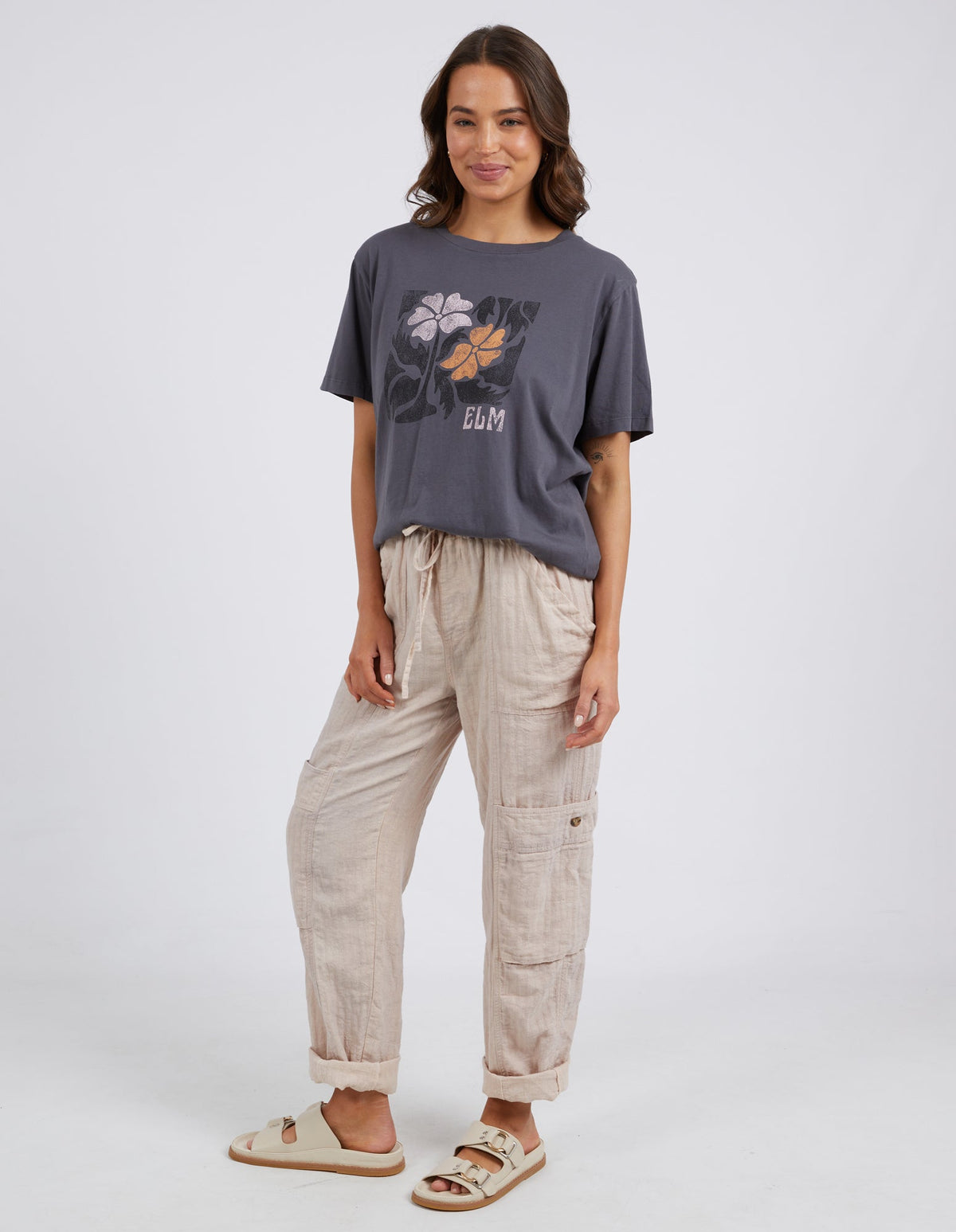 ELM_ACACIA TEE _ ACACIA TEE _ Ebony Boutique NZ