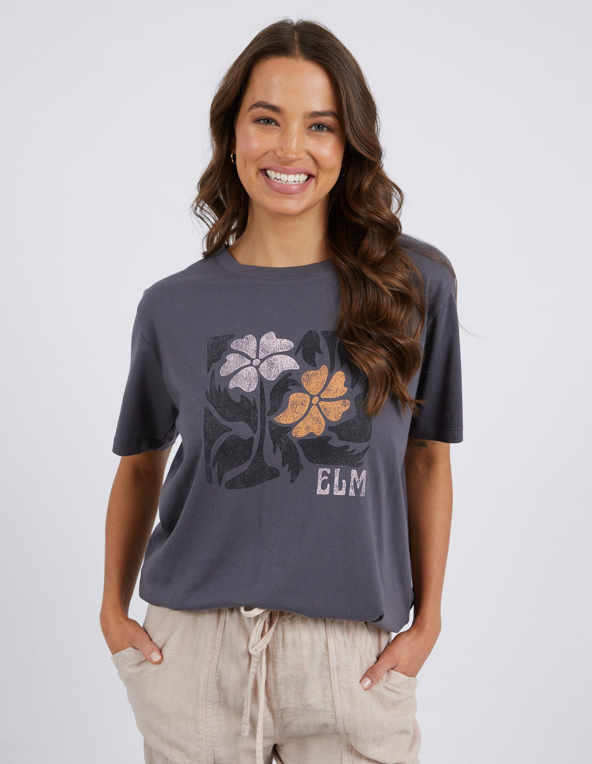 ELM_ACACIA TEE _ ACACIA TEE _ Ebony Boutique NZ