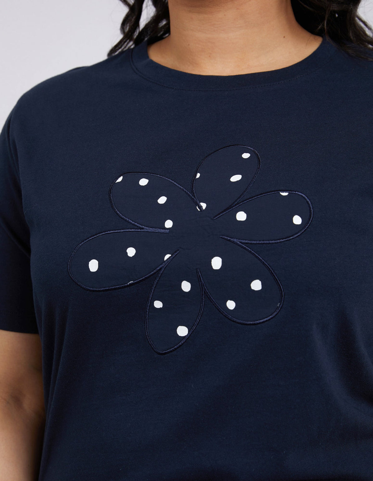 ELM_DAISY SPOT TEE _ DAISY SPOT TEE _ Ebony Boutique NZ
