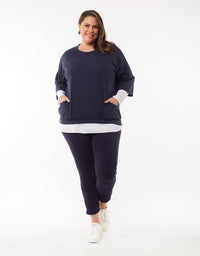 ELM_FUNDAMENTAL MAZIE SWEAT _ FUNDAMENTAL MAZIE SWEAT _ Ebony Boutique NZ