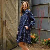 ELM_JOLIE FLORAL SHIRT DRESS _ JOLIE FLORAL SHIRT DRESS _ Ebony Boutique NZ