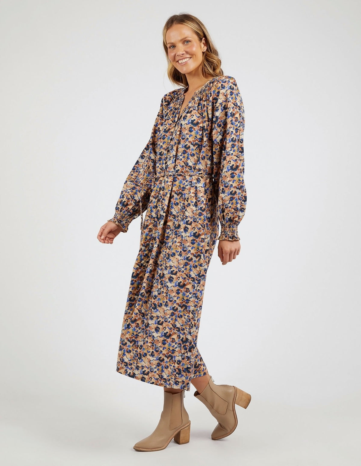 ELM_PANORAMA DRESS _ PANORAMA DRESS _ Ebony Boutique NZ