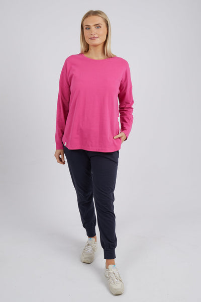 ELM_SOCIETY L/S TEE _ SOCIETY L/S TEE _ Ebony Boutique NZ