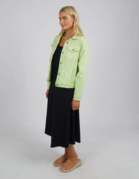 ELM_TILLY JACKET KEYLIME _ TILLY JACKET KEYLIME _ Ebony Boutique NZ