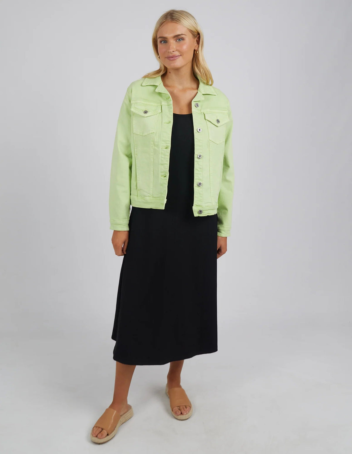 ELM_TILLY JACKET KEYLIME _ TILLY JACKET KEYLIME _ Ebony Boutique NZ