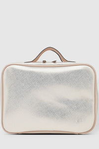 LOUENHIDE_EMMA COSMETIC CASE METALLIC NUDE _ _ Ebony Boutique NZ