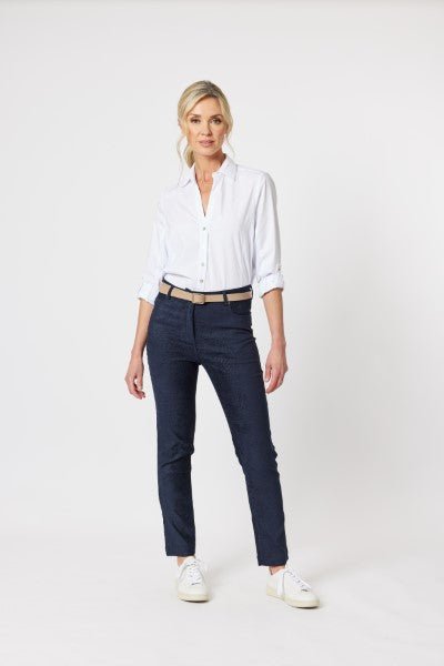 GORDON SMITH_EMMA RIB DETAIL SHIRT _ _ Ebony Boutique NZ