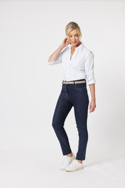 GORDON SMITH_EMMA RIB DETAIL SHIRT _ _ Ebony Boutique NZ