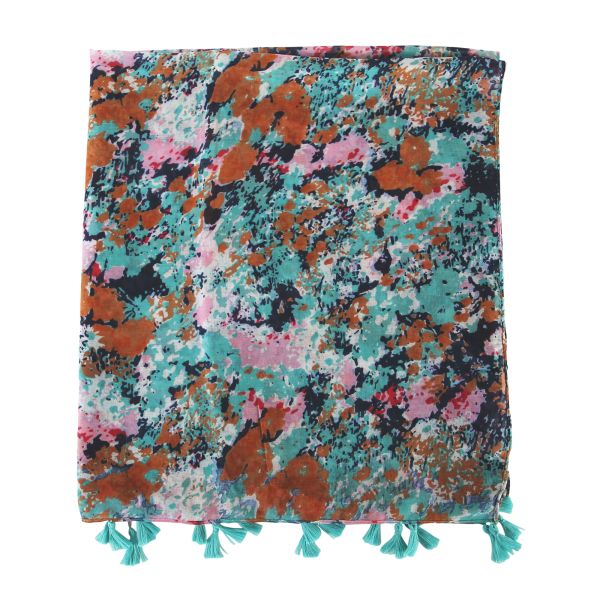 ENHANCE_TONI SCARF TEAL _ TONI SCARF TEAL _ Ebony Boutique NZ