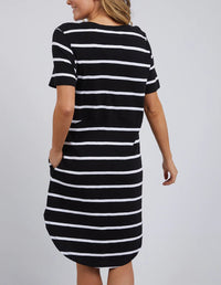 FOXWOOD_BAY STRIPE DRESS _ BAY STRIPE DRESS _ Ebony Boutique NZ
