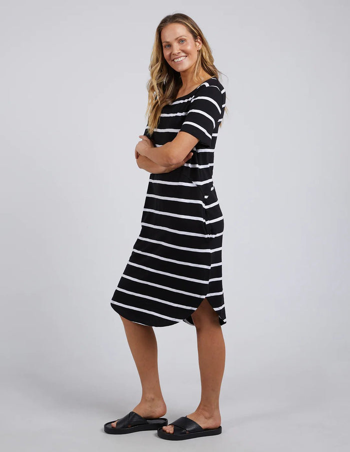 FOXWOOD_BAY STRIPE DRESS _ BAY STRIPE DRESS _ Ebony Boutique NZ