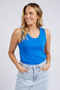 FOXWOOD_ESME TANK BLUE _ ESME TANK BLUE _ Ebony Boutique NZ