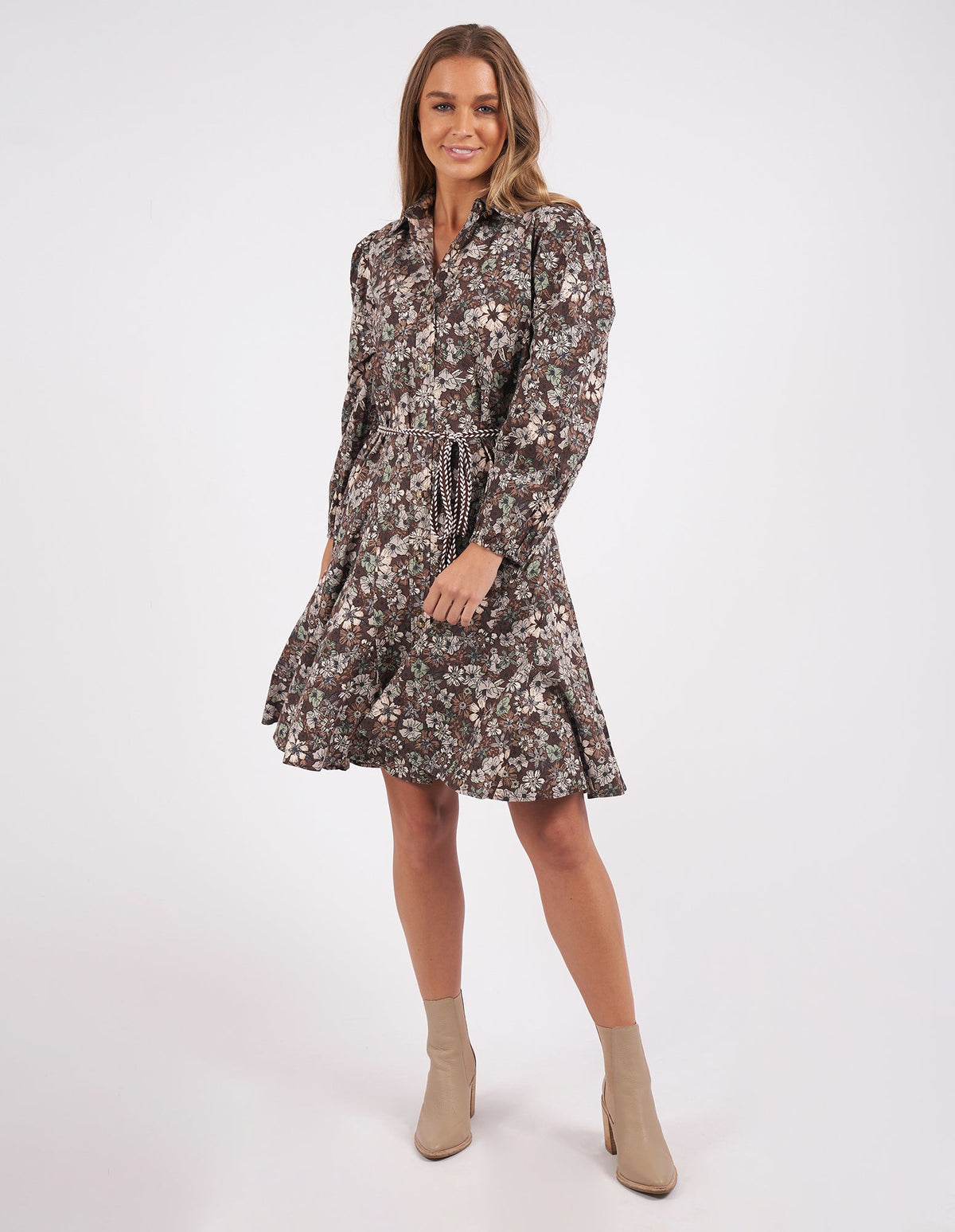 FOXWOOD_FLORAL MEADOW DRESS _ FLORAL MEADOW DRESS _ Ebony Boutique NZ