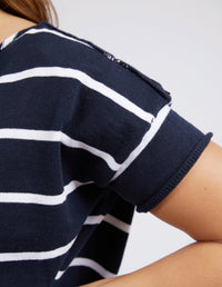 FOXWOOD_MARGOT STRIPE KNIT DRESS _ MARGOT STRIPE KNIT DRESS _ Ebony Boutique NZ