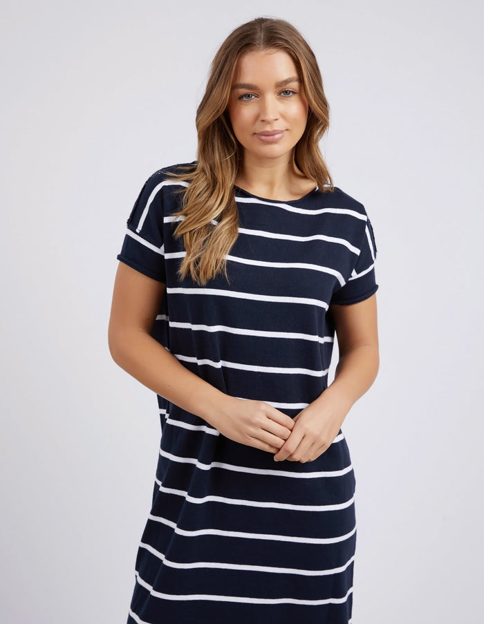 FOXWOOD_MARGOT STRIPE KNIT DRESS _ MARGOT STRIPE KNIT DRESS _ Ebony Boutique NZ