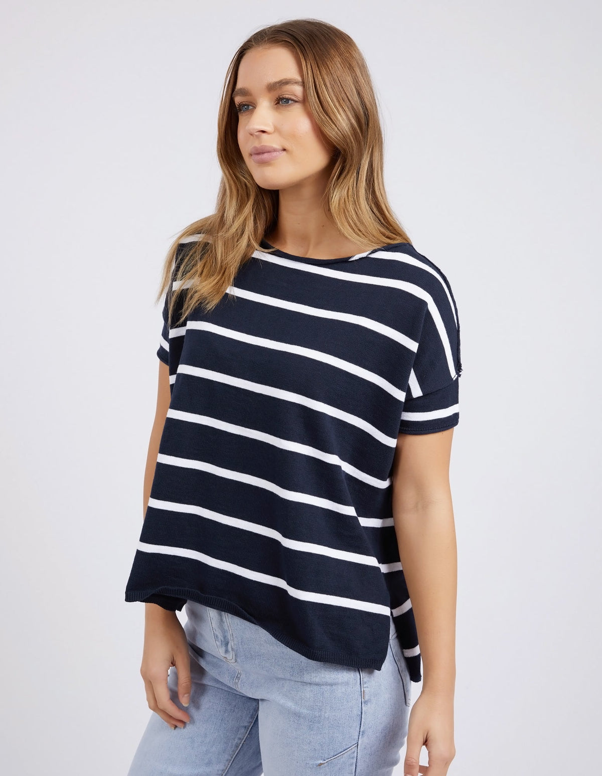 FOXWOOD_TAHLIA STRIPE TEE _ TAHLIA STRIPE TEE _ Ebony Boutique NZ