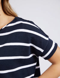 FOXWOOD_TAHLIA STRIPE TEE _ TAHLIA STRIPE TEE _ Ebony Boutique NZ