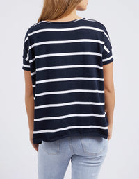 FOXWOOD_TAHLIA STRIPE TEE _ TAHLIA STRIPE TEE _ Ebony Boutique NZ