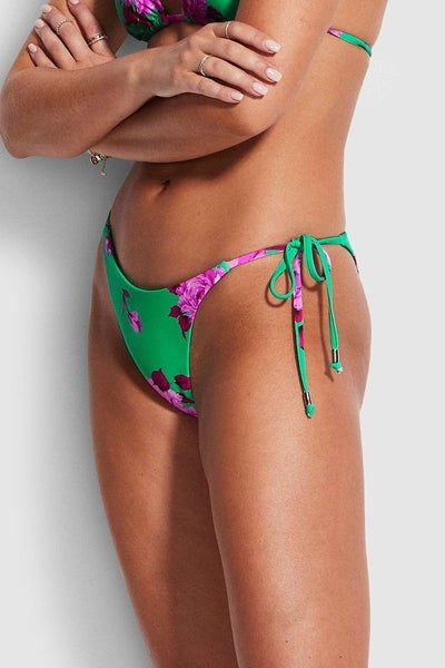SEAFOLLY_FULL BLOOM TIE SIDE RIO PANT _ _ Ebony Boutique NZ