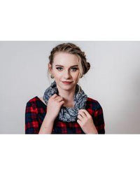 ENHANCE_GEORGIA SCARF BLUE _ _ Ebony Boutique NZ