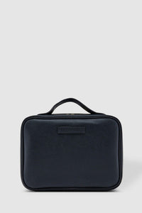LOUENHIDE_GEORGIE BLACK COSMETIC CASE BLACK _ _ Ebony Boutique NZ