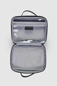 LOUENHIDE_GEORGIE BLACK COSMETIC CASE BLACK _ _ Ebony Boutique NZ