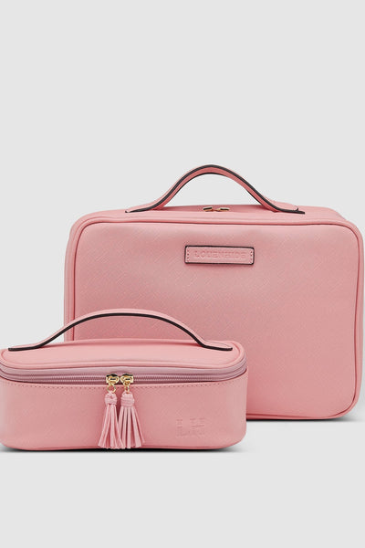 Georgie Makeup Case (Bubblegum Pink), Louenhide