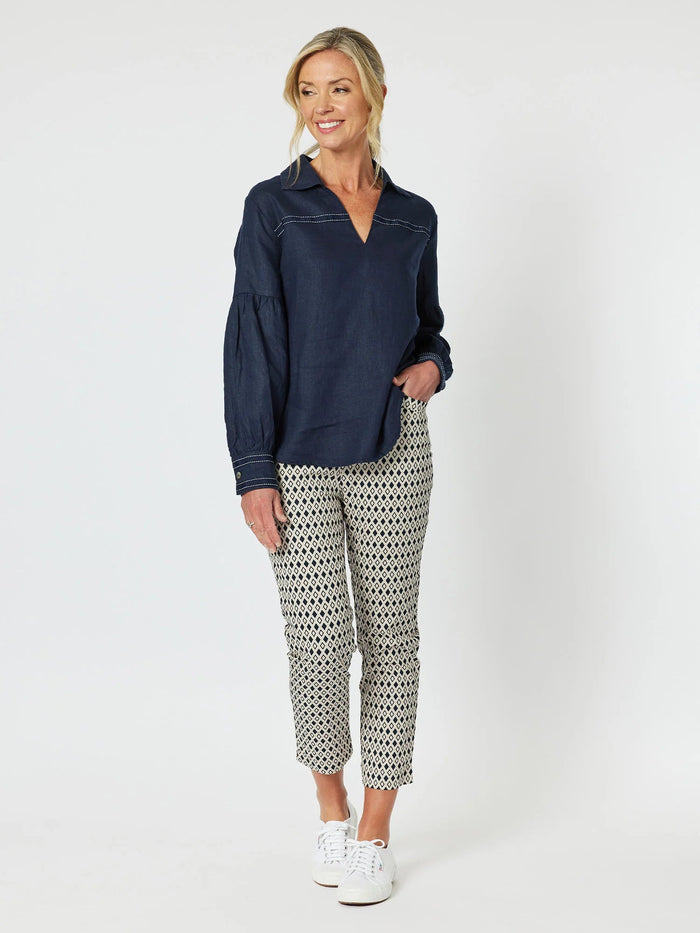 GORDON SMITH_ELIZA LINEN SHIRT _ ELIZA LINEN SHIRT _ Ebony Boutique NZ