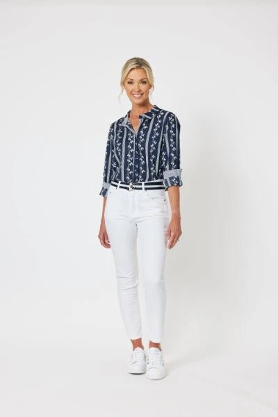 GORDON SMITH_HARBOUR SHIRT _ HARBOUR SHIRT _ Ebony Boutique NZ