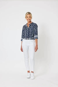 GORDON SMITH_HARBOUR SHIRT _ HARBOUR SHIRT _ Ebony Boutique NZ