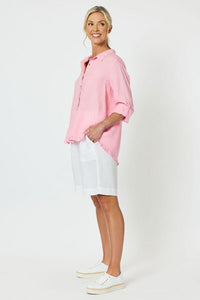 GORDON SMITH_JERSEY WAIST SHORT WHITE _ JERSEY WAIST SHORT WHITE _ Ebony Boutique NZ