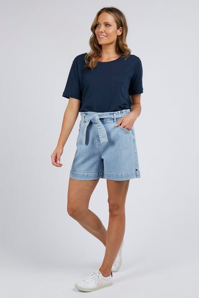 ELM_GRACIE DENIM SHORT _ _ Ebony Boutique NZ