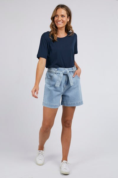 ELM_GRACIE DENIM SHORT _ _ Ebony Boutique NZ