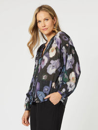 HAMMOCK AND VINE_VENICE PRINT SHIRT _ VENICE PRINT SHIRT _ Ebony Boutique NZ