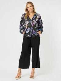 HAMMOCK AND VINE_VENICE PRINT SHIRT _ VENICE PRINT SHIRT _ Ebony Boutique NZ