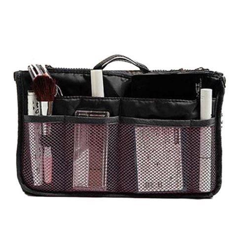 ACCESSORIES_HANDBAG ORGANISER/INSERT BLACK _ _ Ebony Boutique NZ