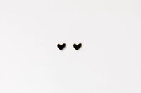 HOME LEE_HEART STUD EARRINGS _ _ Ebony Boutique NZ