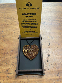 HEARTWOOD_AROHA HEART PENDANT WOOD _ AROHA HEART PENDANT WOOD _ Ebony Boutique NZ