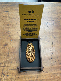 HEARTWOOD_KOPATA DEW DROP PENDANT WOOD _ KOPATA DEW DROP PENDANT WOOD _ Ebony Boutique NZ