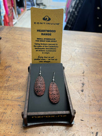 HEARTWOOD_KOPATA TEARDROP EARRINGS WOOD _ KOPATA TEARDROP EARRINGS WOOD _ Ebony Boutique NZ