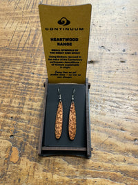 HEARTWOOD_ROIMATA TEARDROP EARRINGS WOOD _ ROIMATA TEARDROP EARRINGS WOOD _ Ebony Boutique NZ