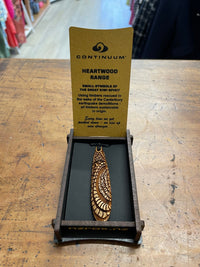 HEARTWOOD_ROIMATA TEARDROP PENDANT WOOD _ ROIMATA TEARDROP PENDANT WOOD _ Ebony Boutique NZ