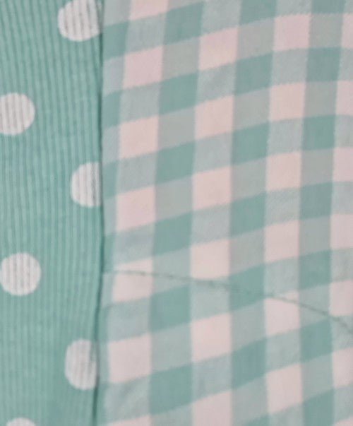 HELGA MAY_KENNEDY DRESS VISCOSE/COTTON CHECK POLKA MINT _ KENNEDY DRESS VISCOSE/COTTON CHECK POLKA MINT _ Ebony Boutique NZ