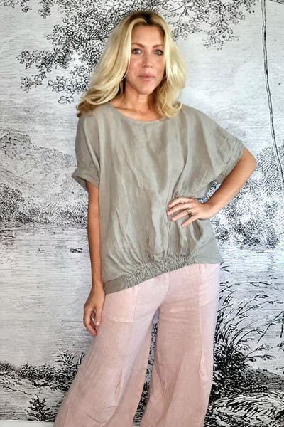 HELGA MAY_RIVER TEE MOCHA _ RIVER TEE MOCHA _ Ebony Boutique NZ