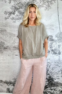 HELGA MAY_RIVER TEE MOCHA _ RIVER TEE MOCHA _ Ebony Boutique NZ