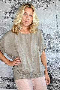 HELGA MAY_RIVER TEE MOCHA _ RIVER TEE MOCHA _ Ebony Boutique NZ