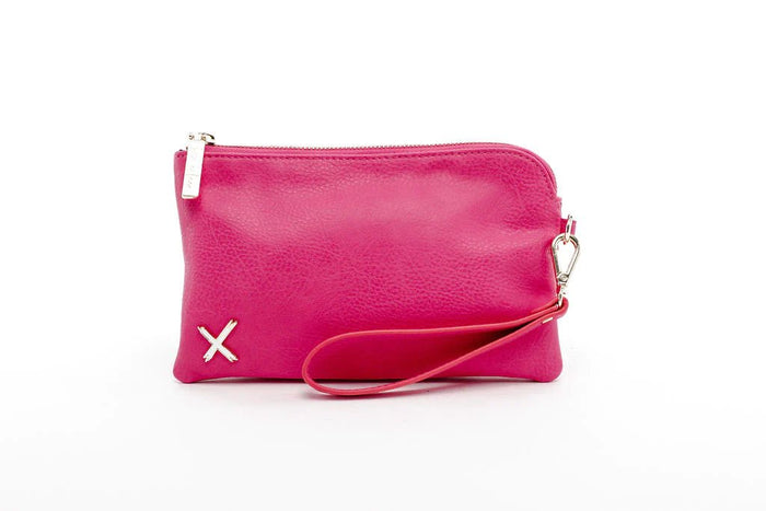 HOME LEE_CLUTCH BAG RASPBERRY PINK _ CLUTCH BAG RASPBERRY PINK _ Ebony Boutique NZ